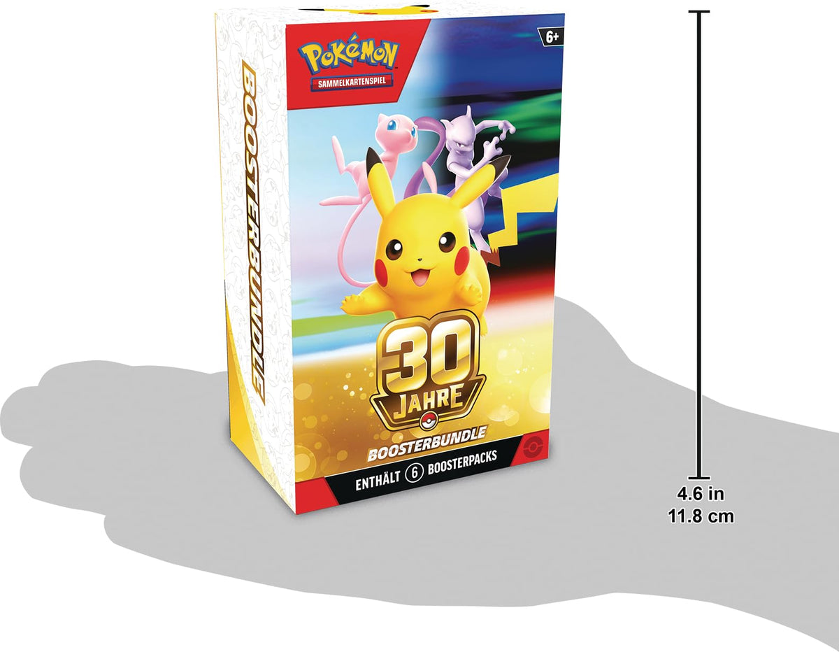 Pokémon-Sammelkartenspiel: Boosterbundle 30 Jahre