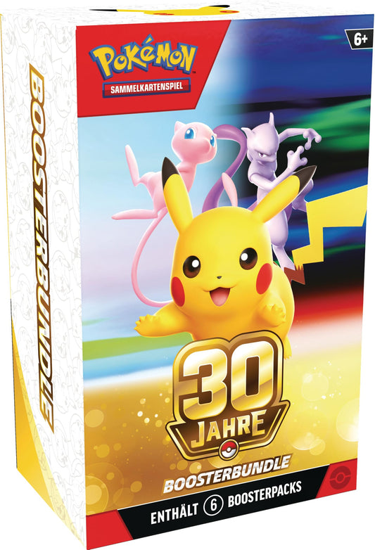 Pokémon-Sammelkartenspiel: Boosterbundle 30 Jahre
